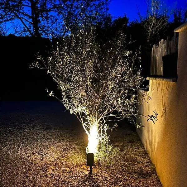 Spot piquet solaire 400 Lumens CCT IP65 SALAMANCA Dernière Chance