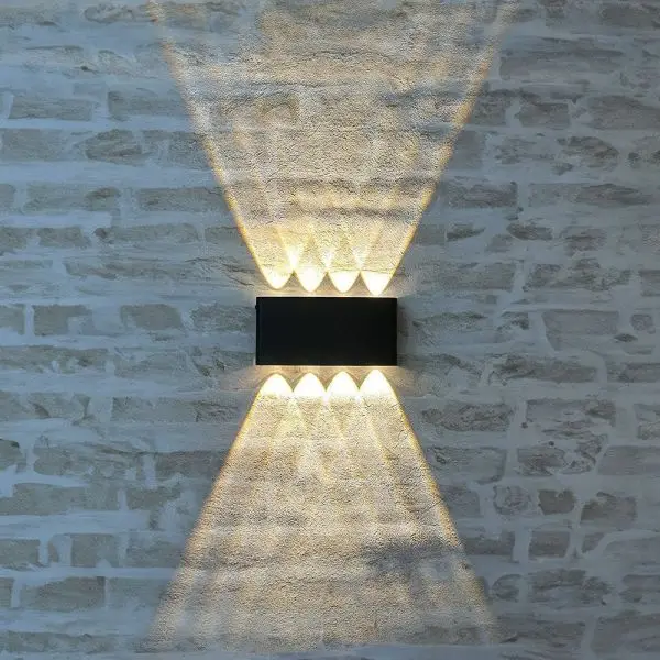 Applique murale extérieure CCT IP65 8W LED TENERIFE (3couleurs) Dernier Modèle