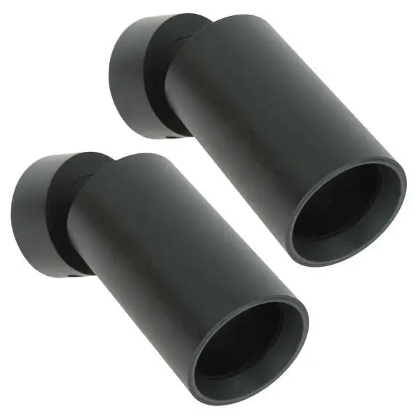 Nouveauté Lot de 2 Appliques ou Spots mural GU10 JEFFERSON NOIR