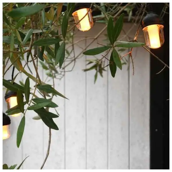 Guirlande LED Effet Flamme LED 8 Ampoules 4,2 mètres Expédition Rapide
