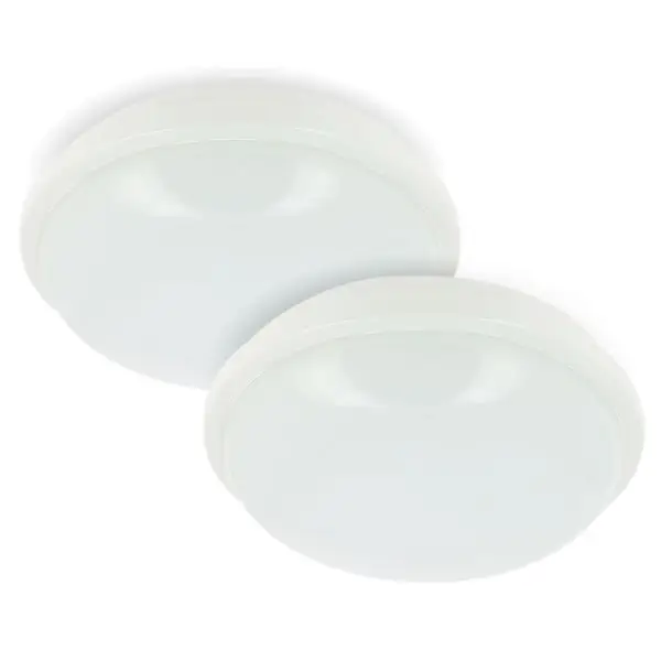 Lot de 2 Hublots ou Plafonnier LED Extérieur IP65 Rond 20W Prix Cassé