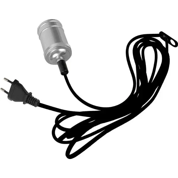 Petit Prix Suspension E27 CLASSICAL argent