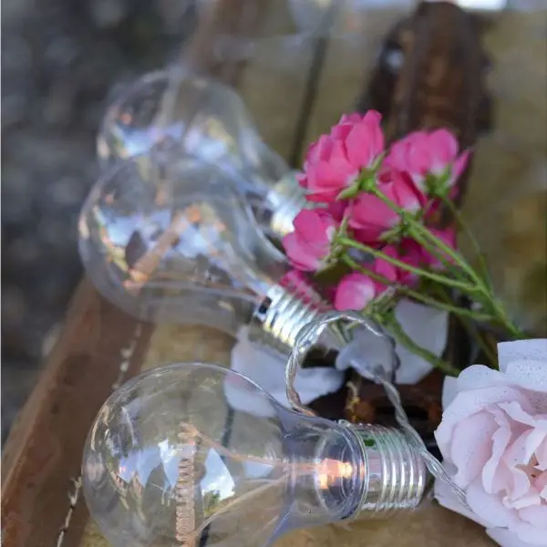Prix Cassé Guirlande LED 8 ampoules transparentes 3.5 m