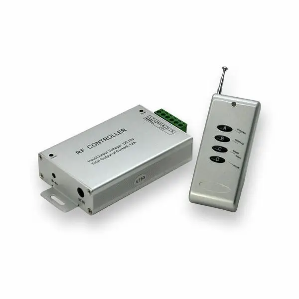 Contrôleur RGB 12V 24V 12A avec Télécommande Radio Fréquence Expédié Aujourd&rsquo;hui