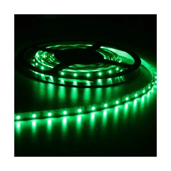Ruban led5 Mètres 60L/M 3528 vertIP65 Commande En Gros
